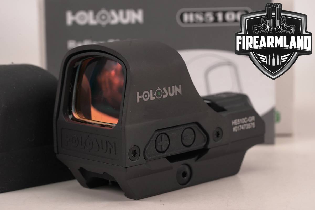 Holosun HE510C-GR 2 MOA & 65 Ballistic Circle Dot Red Sight HE 510C