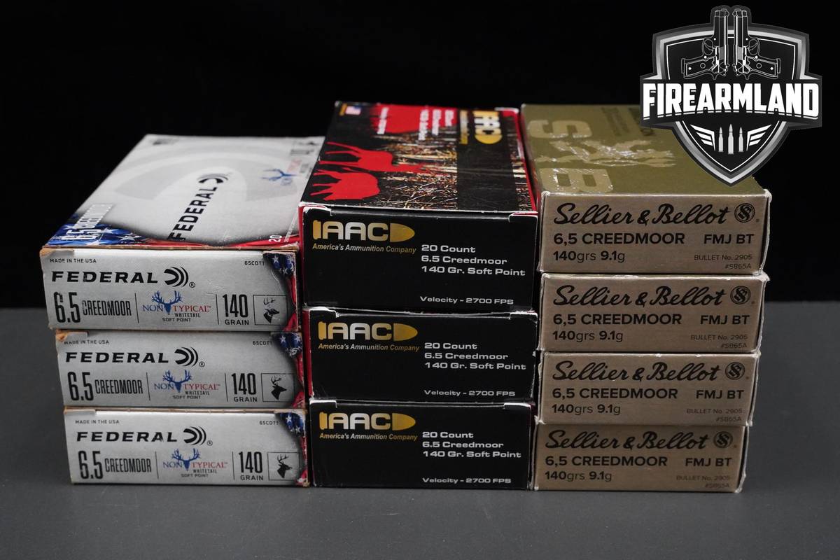 6.5 Creedmoor Ammo 6.5-Creedmoor Ammunition 200 ROUNDS