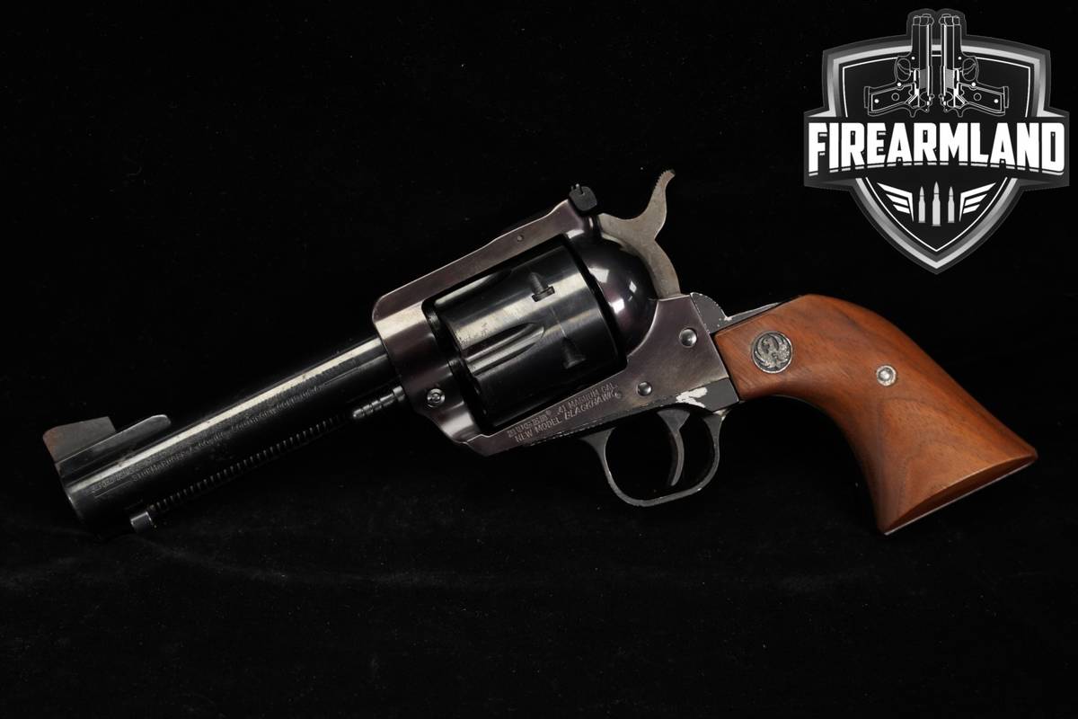 1983 Ruger New Model Blackhawk 41 Rem Magnum 4.62" Blued