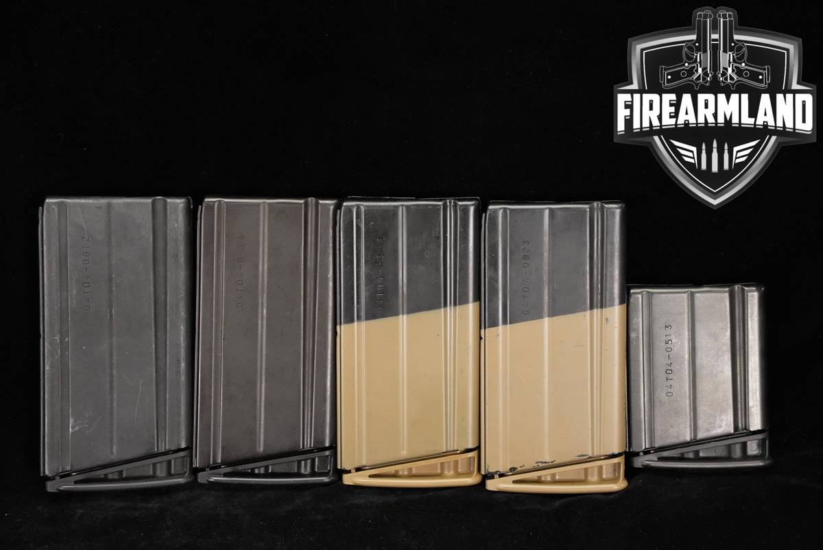 FIVE (5) FN SCAR 17 10/20 Round Magazines 7.62mm NATO Mk17 Mags