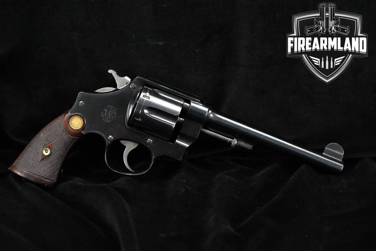 Smith & Wesson (S&W) 455 Mark II Hand Ejector 2nd Model 455 Webley 6.5" S&W