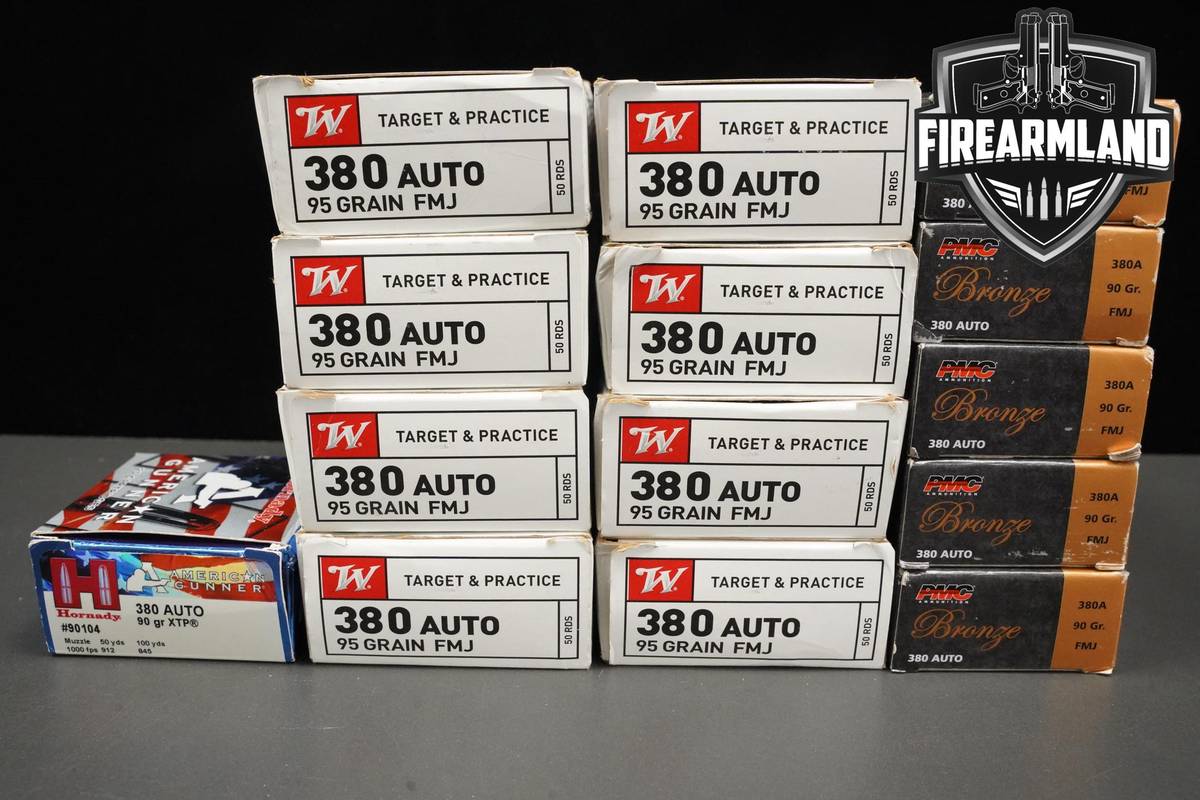 380 ACP Ammo 380-ACP Ammunition 675 ROUNDS