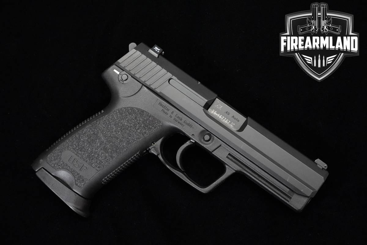 Heckler & Koch (H&K-HK) USP45-V1 45 ACP 4.41" H&K-HK USP45-V1 USP-45 DA/SA