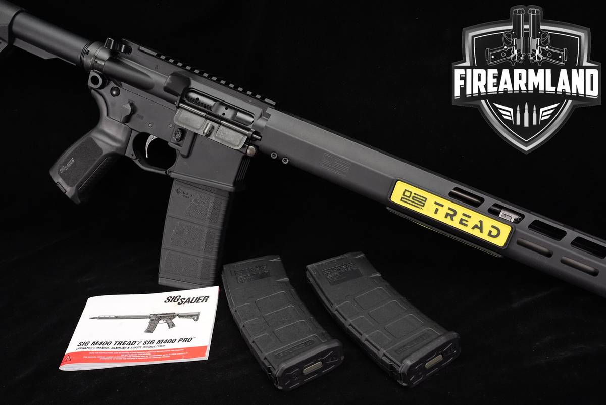 Sig Sauer M400 TREAD 5.56 NATO AR-15 AR15 16" M-400 +3 MAGS
