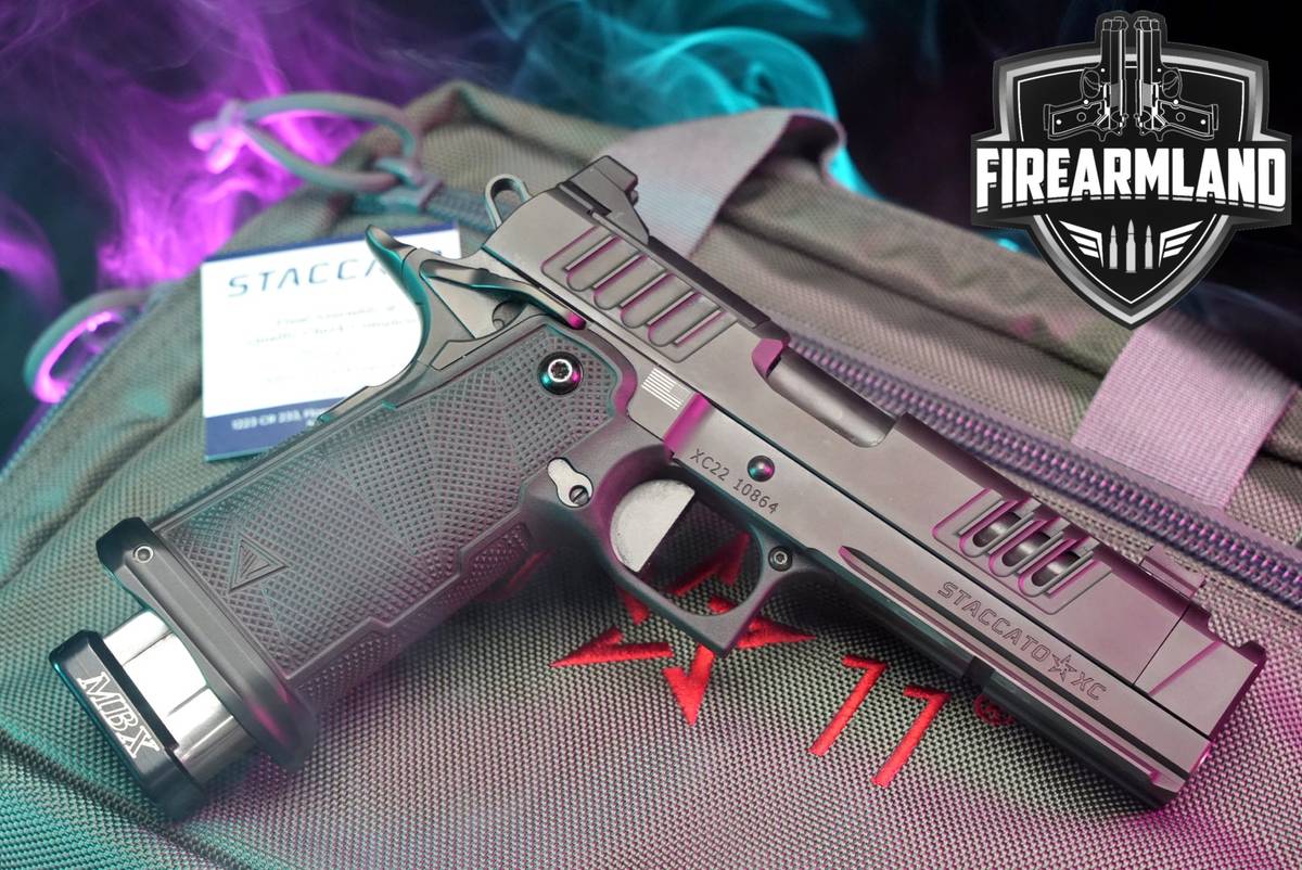 Staccato XC 9mm 5" Blued STI 1911 2011 COMP +ORIG CASE