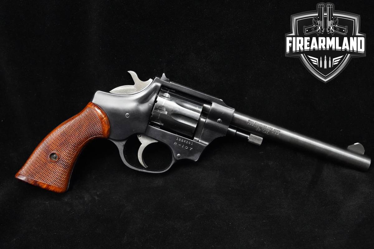 High Standard Model R-107 Sentinel Deluxe 22LR 6" Blued R-107 R107 DA/SA