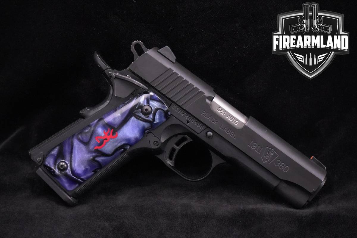 Browning 1911-380 Black Label 380ACP 3.63" +2 MAGS