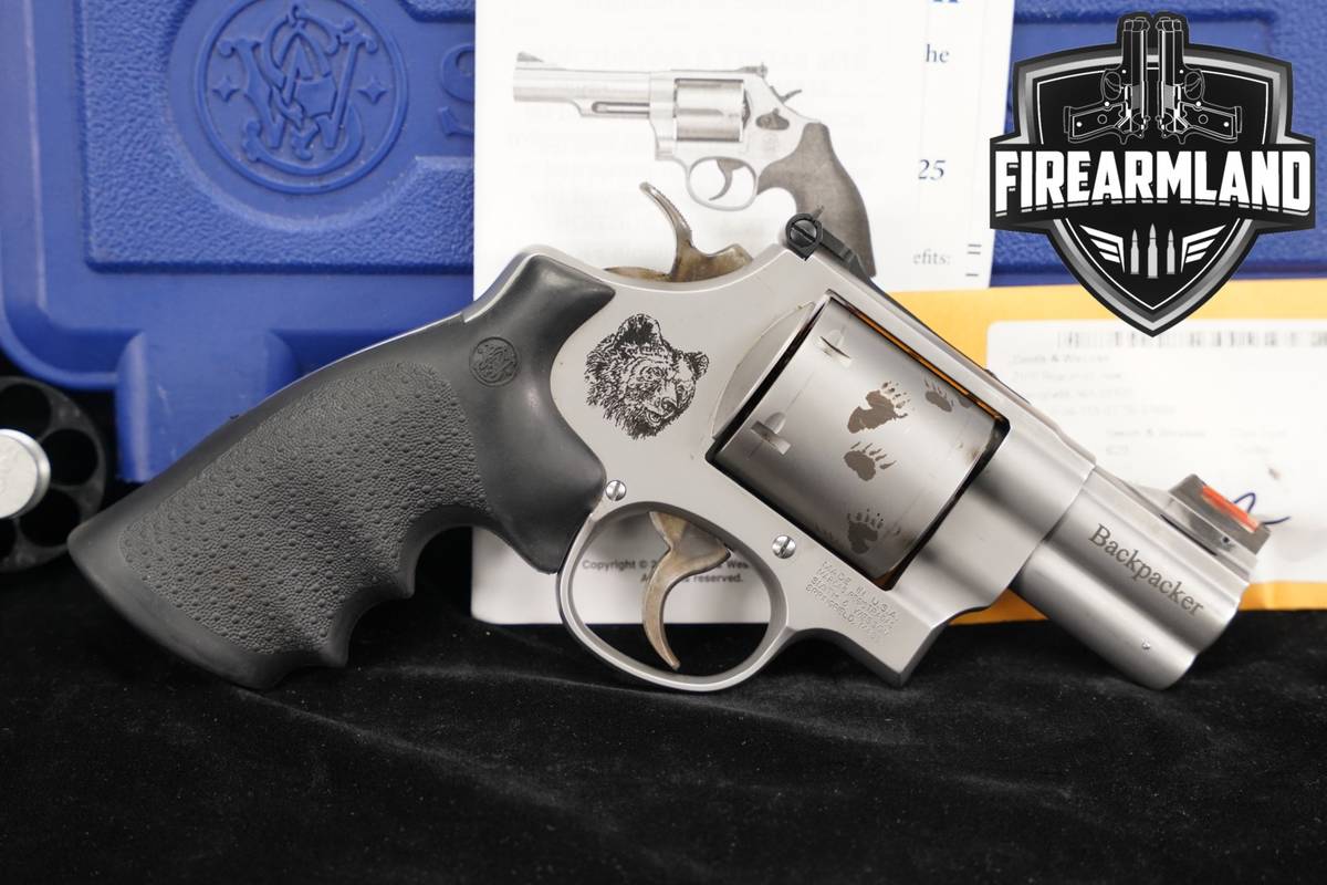LIMITED Smith & Wesson Model 629-6 Backpacker S&W 44 Rem Mag Stainless