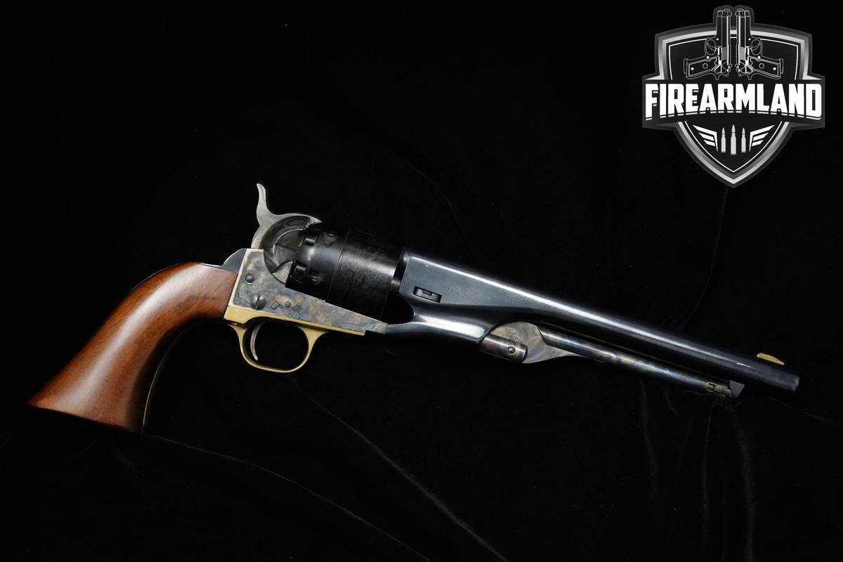 1996 F.lli Pietta Model 1861 Colt Navy 44 BPM 8" Blued/Case Hardened/Brass