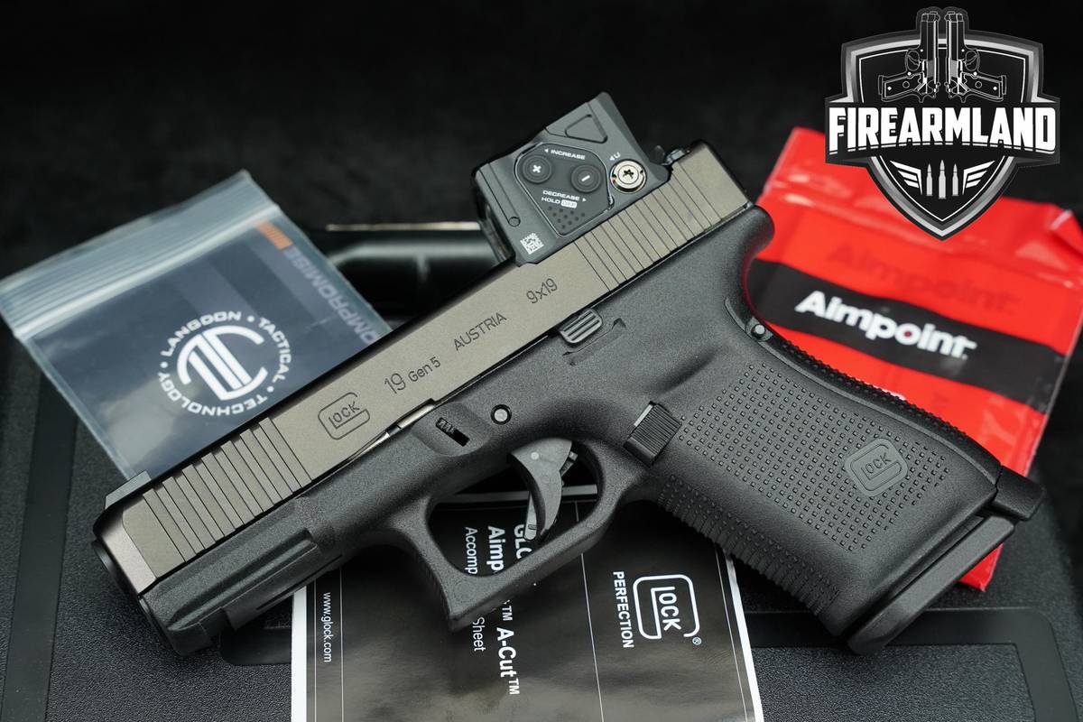 LIMITED EDITION Glock G19 Gen 5 A-CUT COA 9mm 4.02 G 19 +4 MAGS, OG CASE