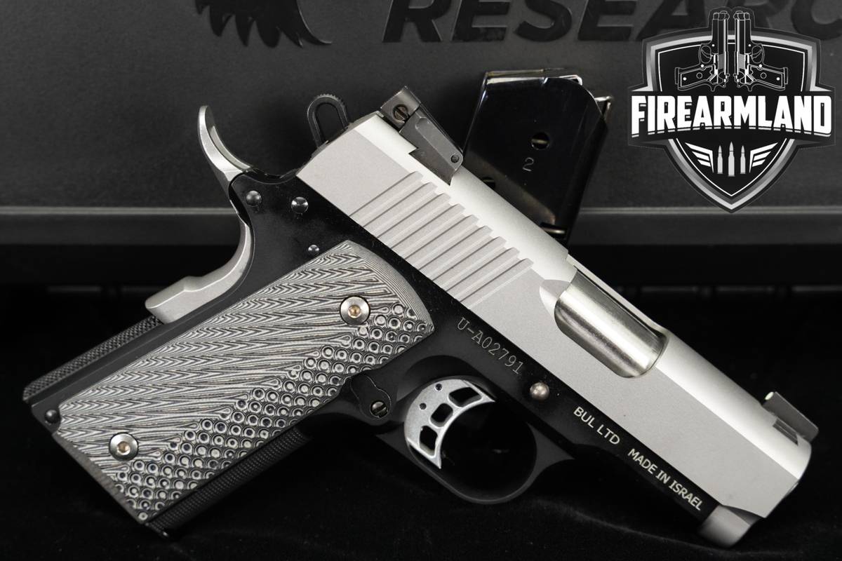 BUL Armory MR1911U Undercover Two-Tone Series 70 MR1911 MR-1911 + CASE