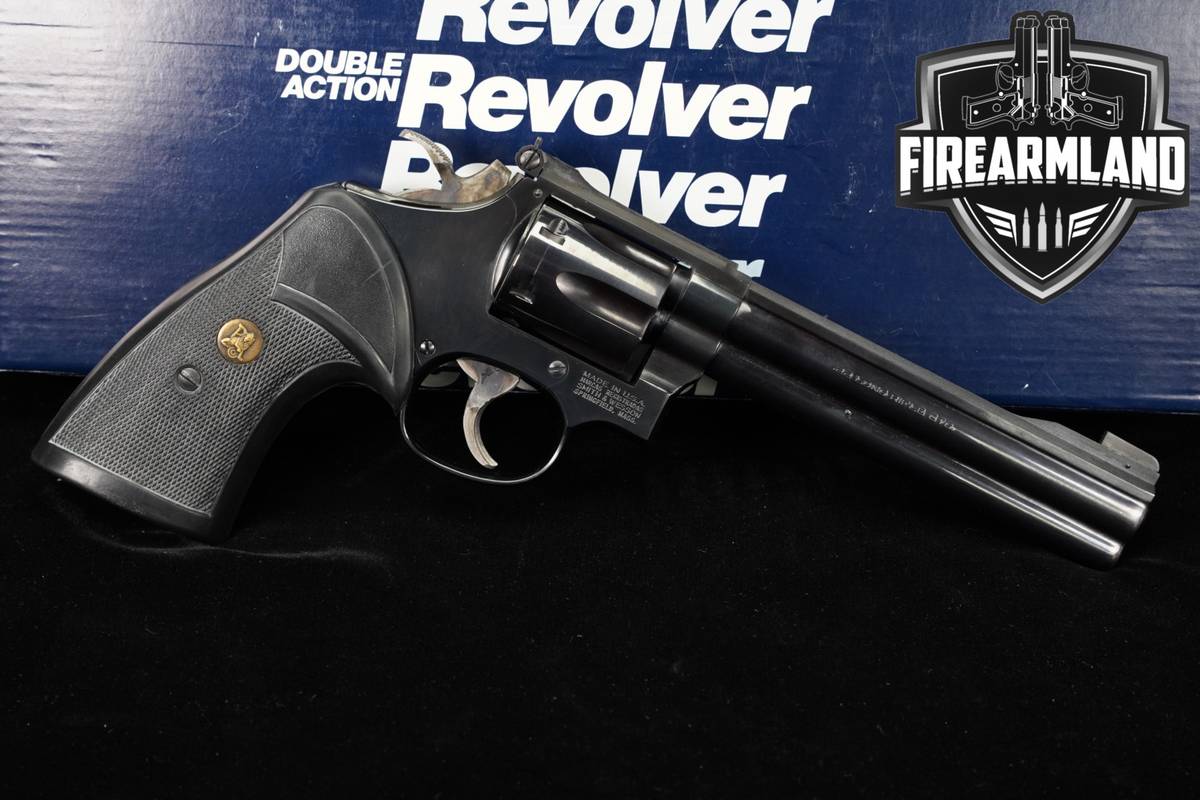 Smith & Wesson Model 17-6 K-22 Masterpiece S&W 22LR Blued +ORIG BOX