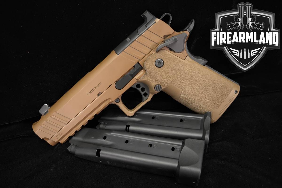 Springfield Armory 1911 DS Prodigy AOS 9mm 5" Coyote Brown 2011 OR +2 MAGS