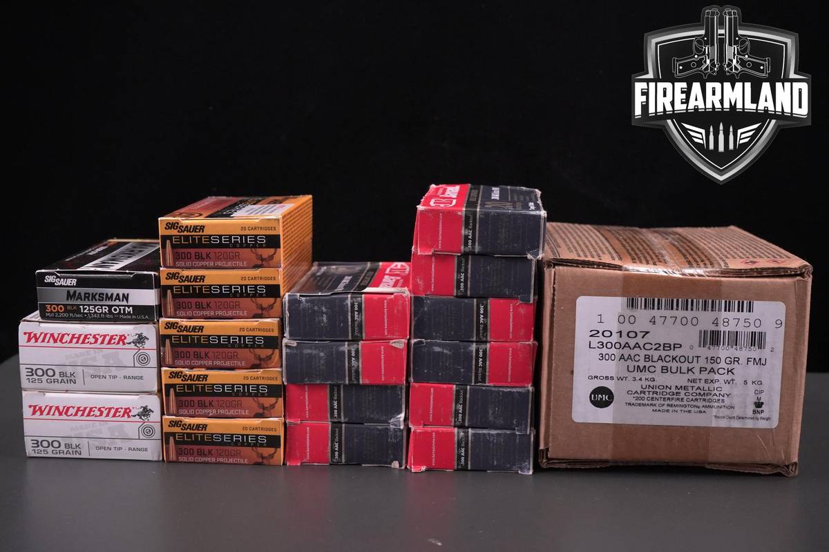 300 AAC Blackout Ammo 560 ROUNDS