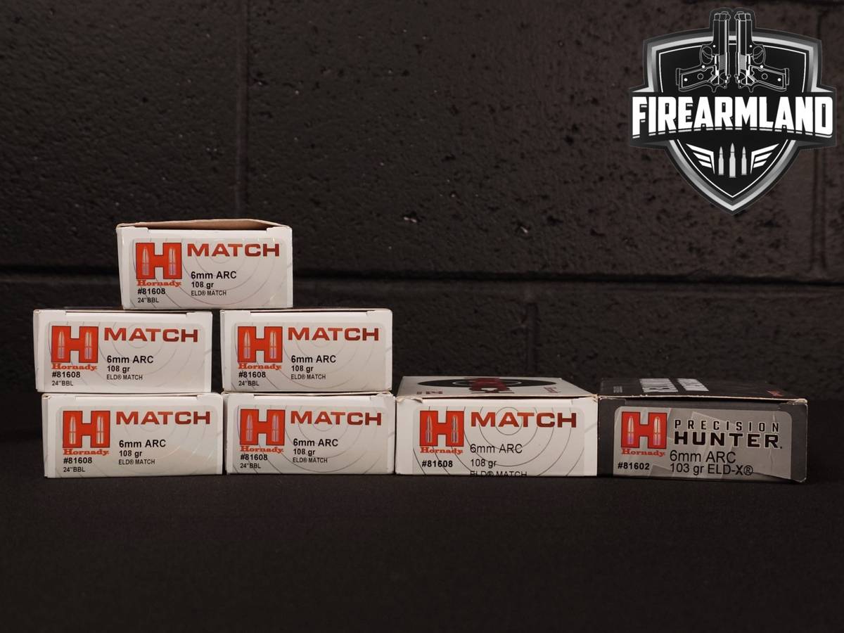 140 RDS! 6mm ARC Ammo