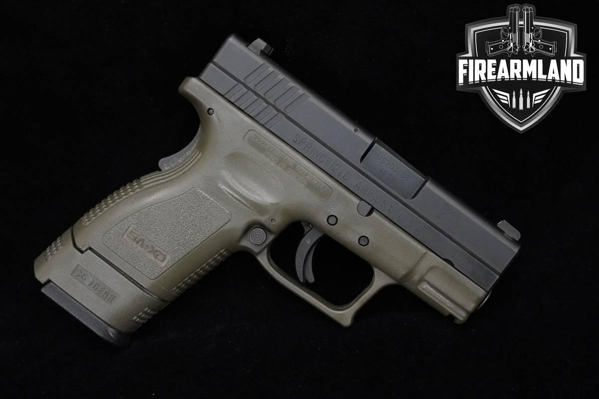 Springfield Armory XD-40 Sub Compact 40 S&W 3" Springfield XD-40 +ORIG BOX