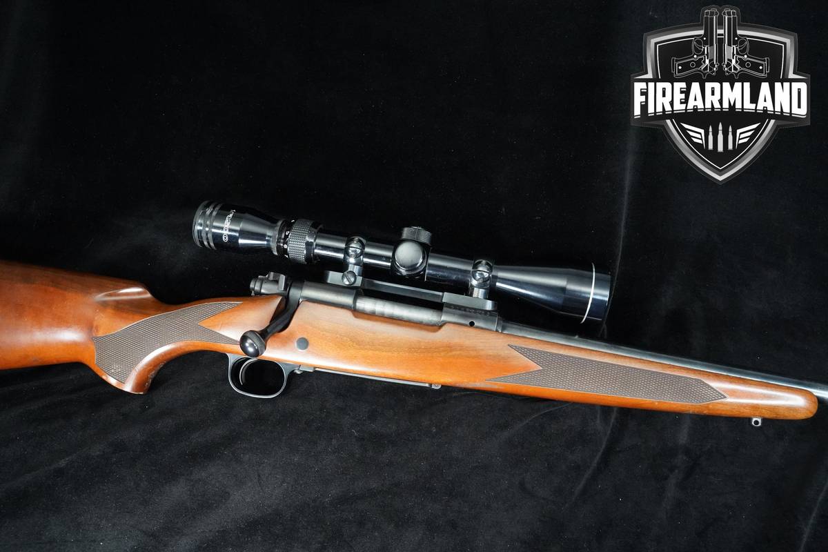 1987 Winchester Model 70 Lightweight 243 Win 22" Blued Winchester 70 +OPTIC