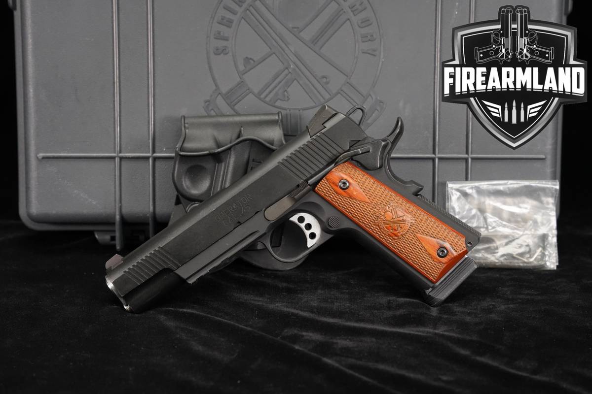 Springfield Armory 1911 Lightweight Operator Loaded 45 ACP 5" +ORIG CASE