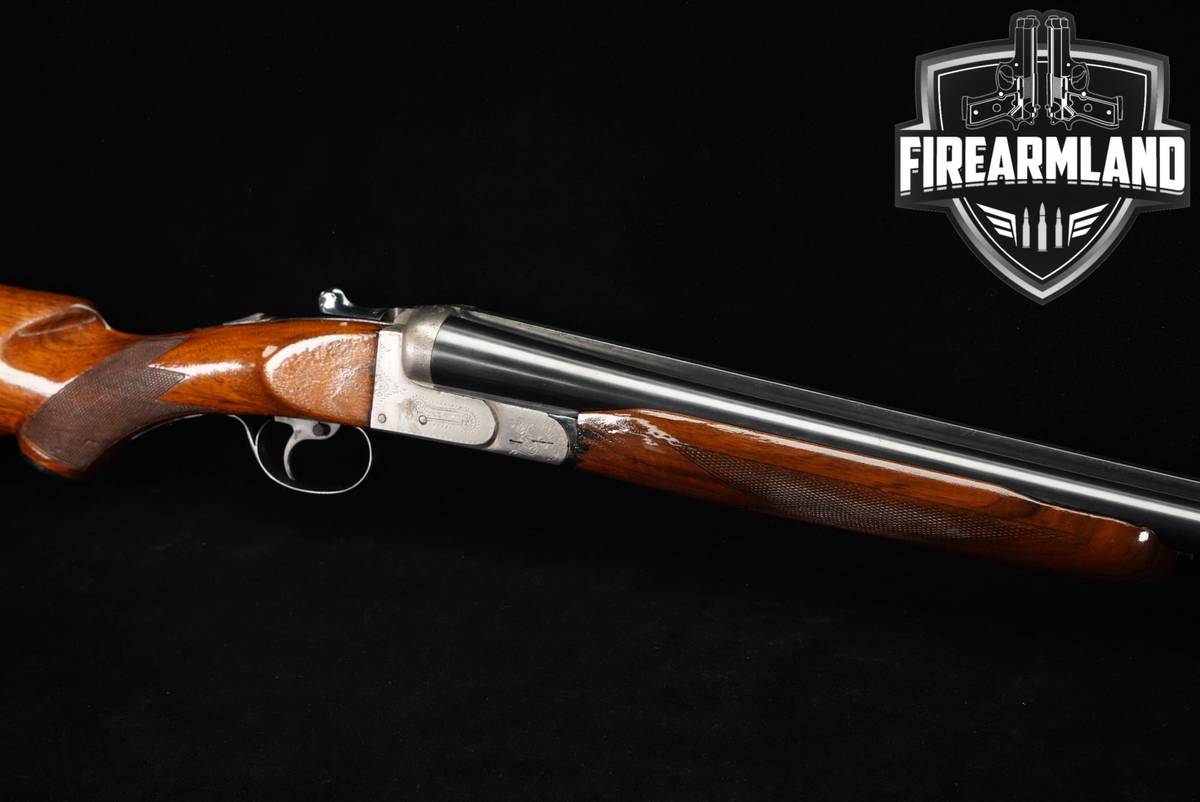 AYA Matador 12-Gauge 32" Coin Finish & Walnut SXS 3"
