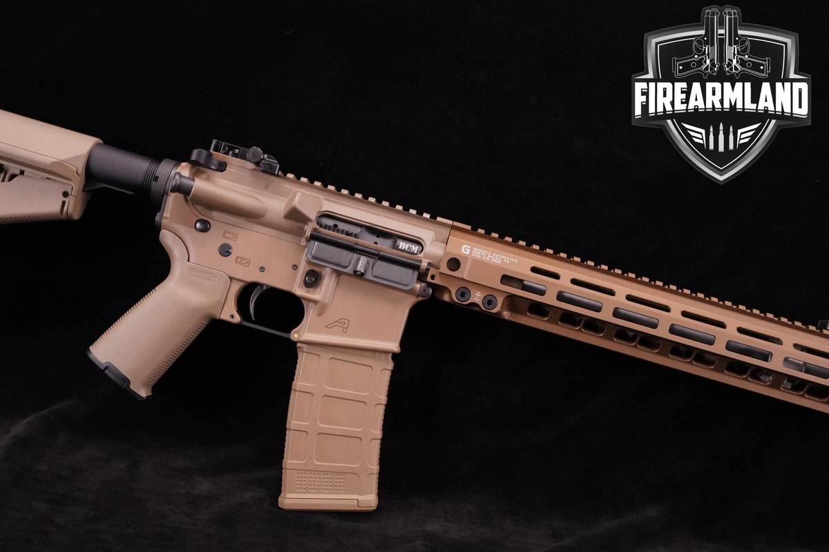 FDE Aero Precision X15 5.56 NATO AR-15 AR15 16" Geissele MK8 Rail