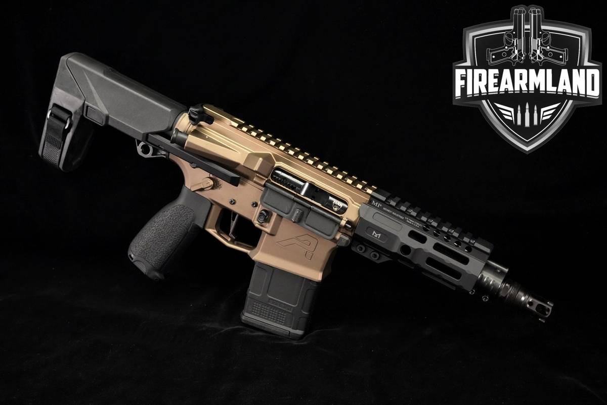 Aero Precision M4E1 300 Blackout AR-15 AR15 6" Kodiak Brown M4-E1