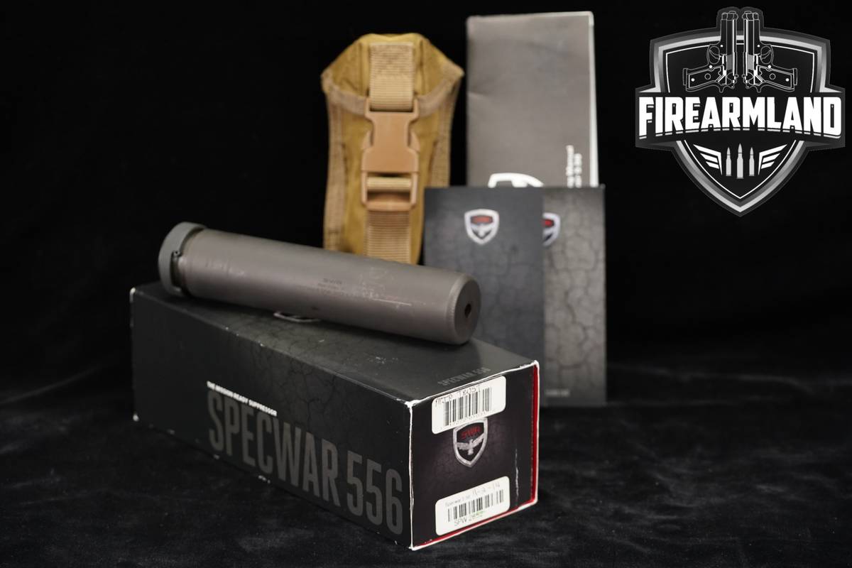 SWR Specwar 556 5.56mm NATO Suppressor Silencer +ORIG BOX