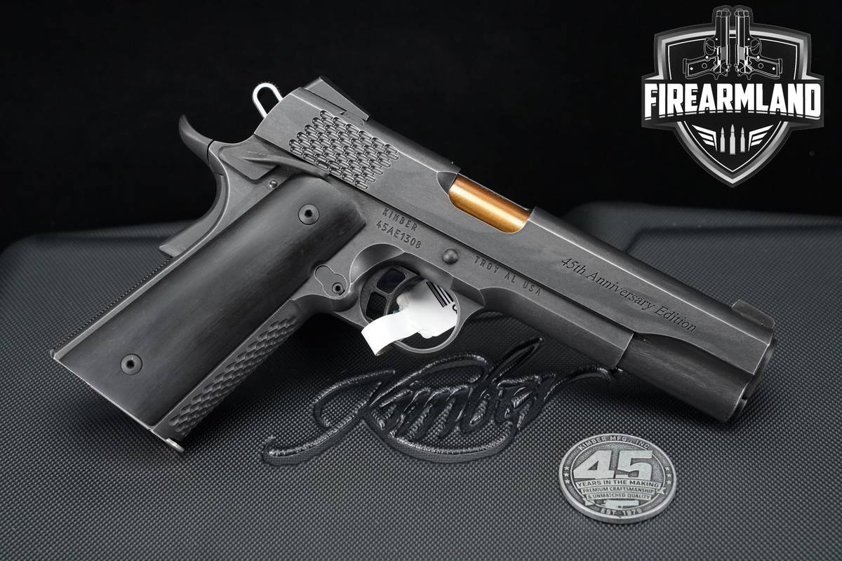 1 OF 2024 LIMITED Kimber 1911 45th Anniversary Edition 45 ACP 5" +ORIG CASE