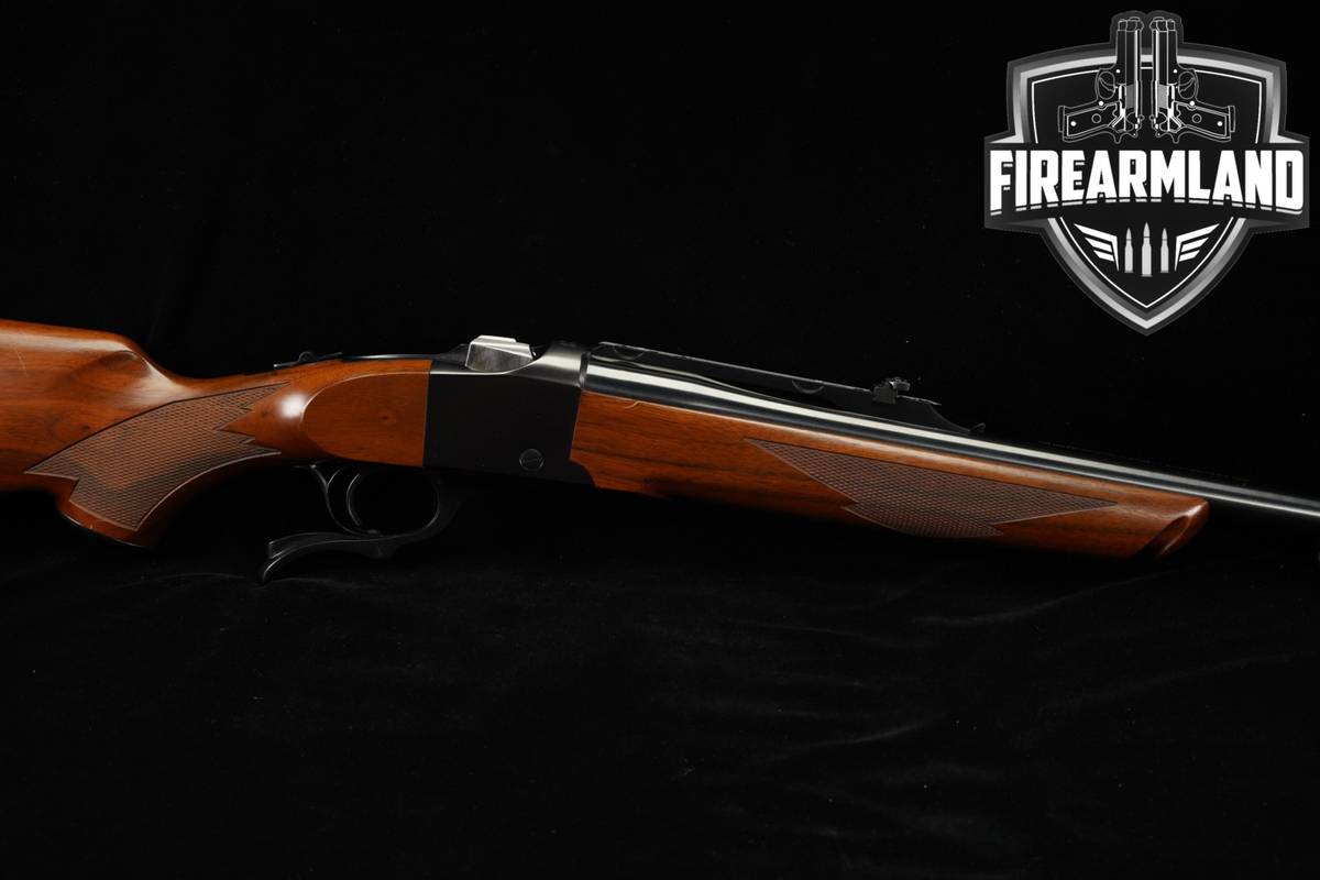 2007 Ruger No.1 1-S Medium Sporter 45-70 22" Blued & Walnut No1 1S