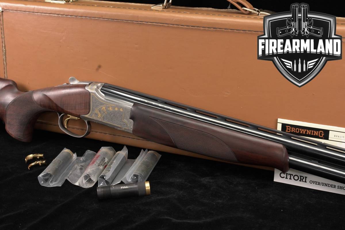 DESIRED Browning Citori 525 Golden Clays Sporting 12-Gauge 30" O/U +CASE