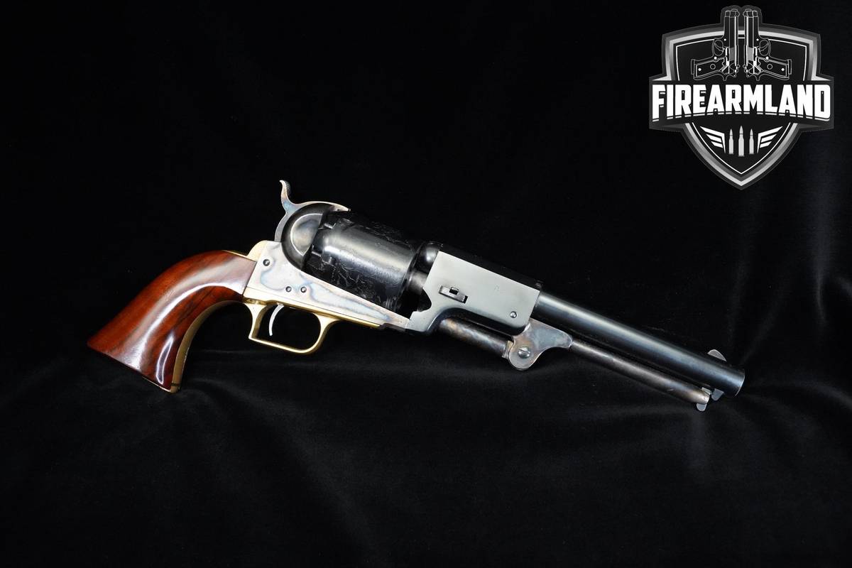 2008 A Uberti 1848 Colt Dragoon 44 BPM 7.5" Blued +ORIG BOX & HOLSTER
