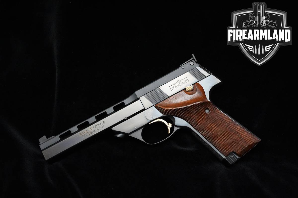 VERY RARE 1973 High Standard The Victor 104 series 22LR 5.5" The-Victor