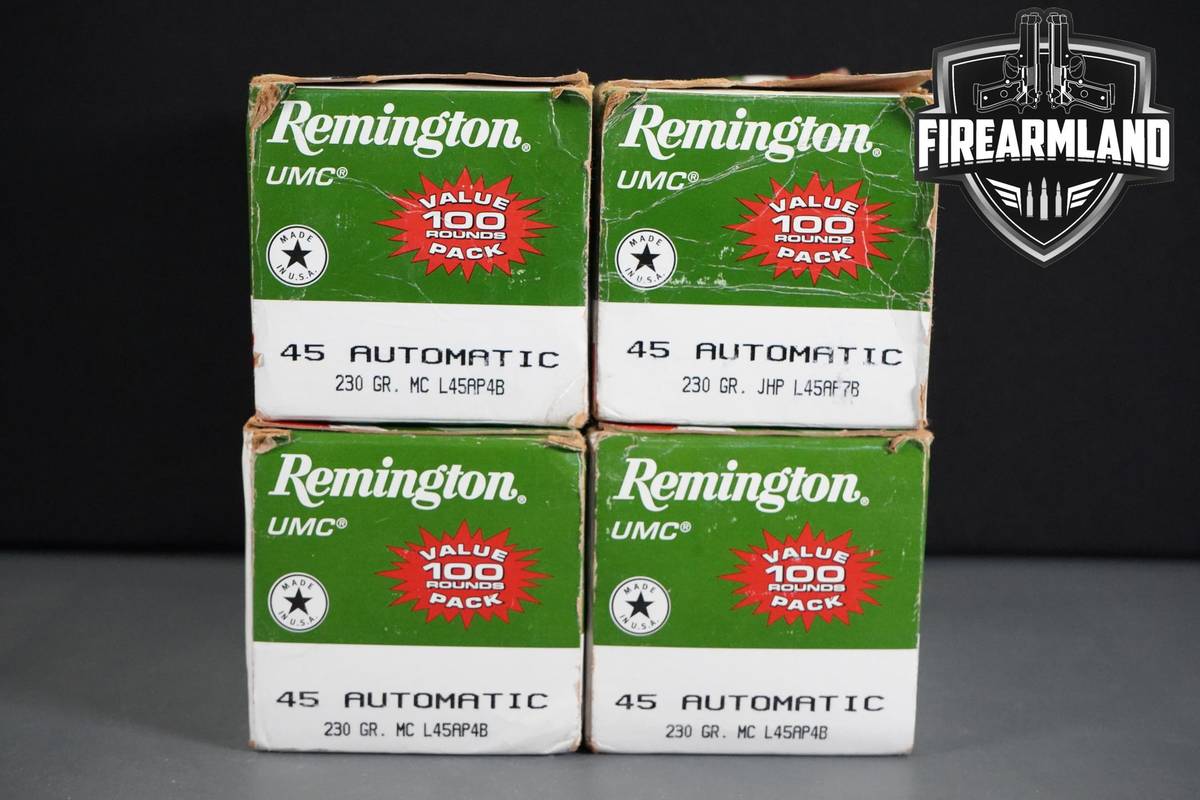 45 ACP Ammo 45-ACP Ammunition 400 ROUNDS