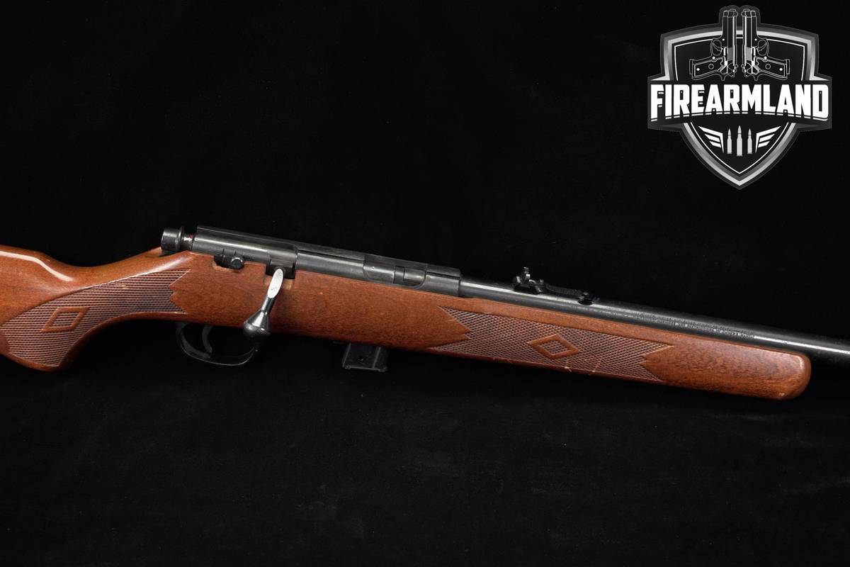 Marlin Model 25N 22LR 22" Blued & Hardwood Target-Style Rifle