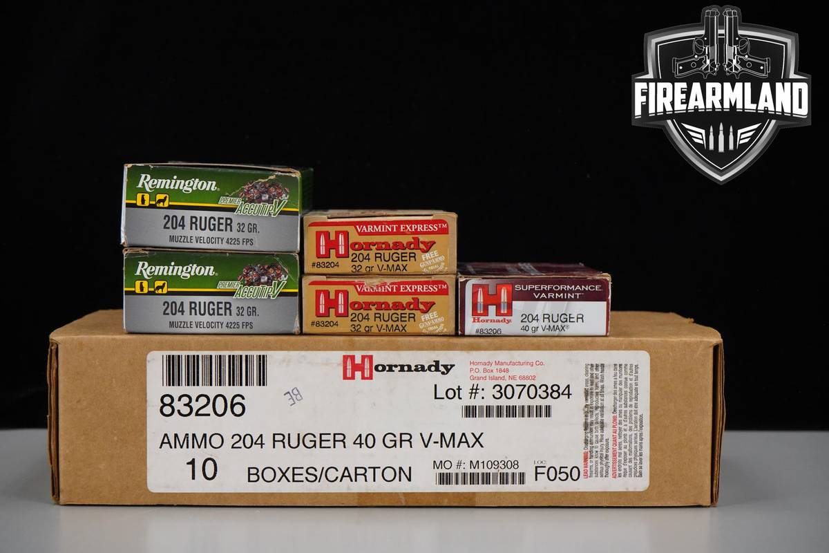 300 RDS! 204 Ruger Ammo
