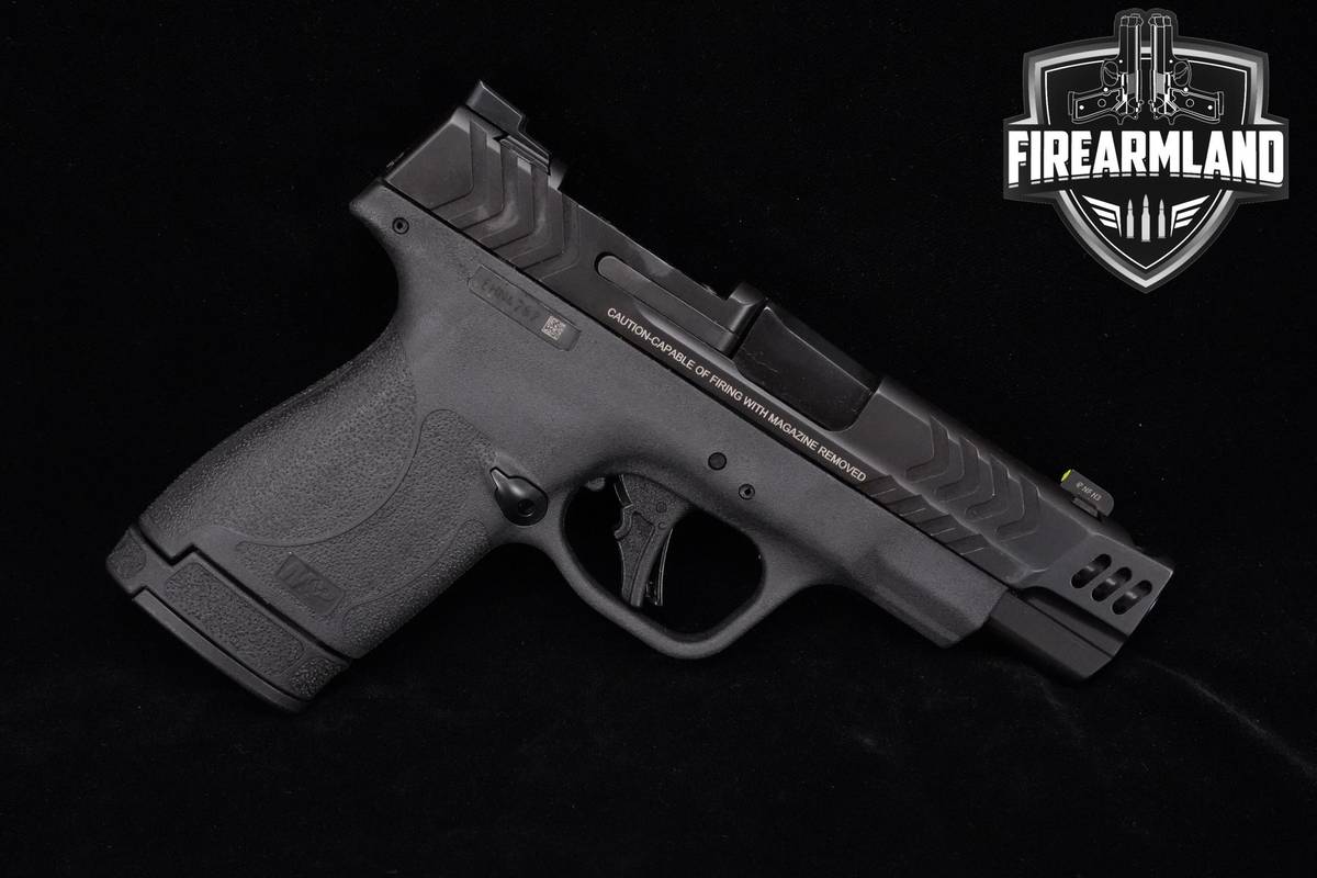 Smith & Wesson M&P9 SHIELD PLUS PORTED 9mm S&W MP-9-Shield-Plus +3 MAGS