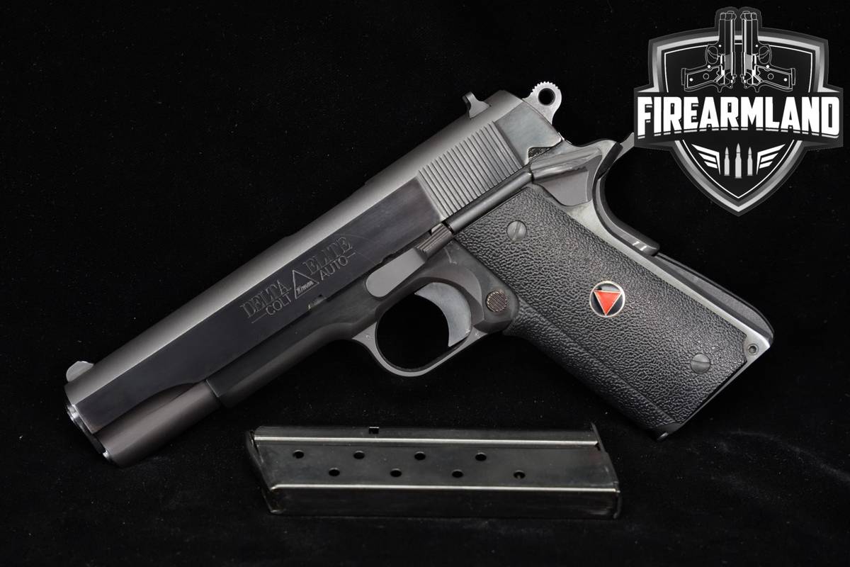1989 Colt Delta Elite Series 80 First Gen 10mm 1911 5" Government +2 MAGS