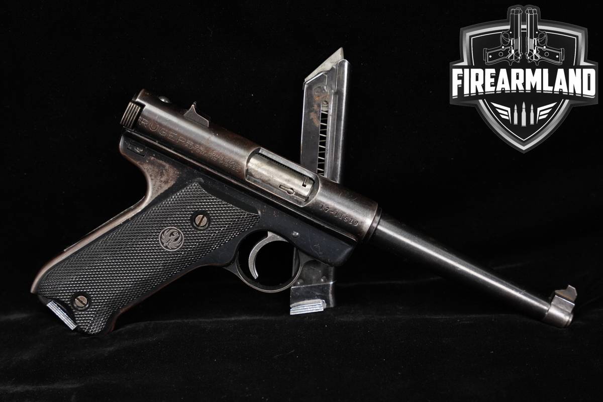 1982 Ruger Standard Model Mark I 22LR 5.5" Blued MK 1 +2 MAGS
