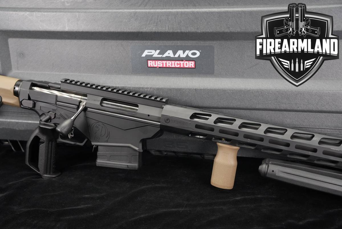 Ruger PRECISION RIFLE 308 Winchester 20" Flat Dark Earth RPR +CASE, BIPOD