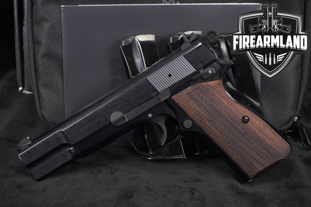 Springfield Armory SA-35 9mm 4.7" Blued SA35 +4 MAGS & ORIG BOX