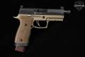 Sig Sauer P320 AXG Combat, Custom Works 9mm Luger Two-Tone Black & FDE in Good Condition Image 3
