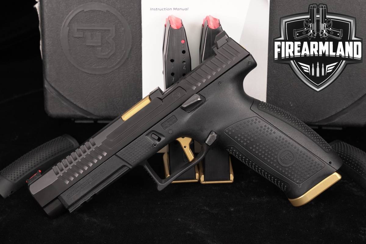 CZ P-10 F COMPETITION 9mm Optics-Ready P10F P10 +3 MAGS & ORIG CASE