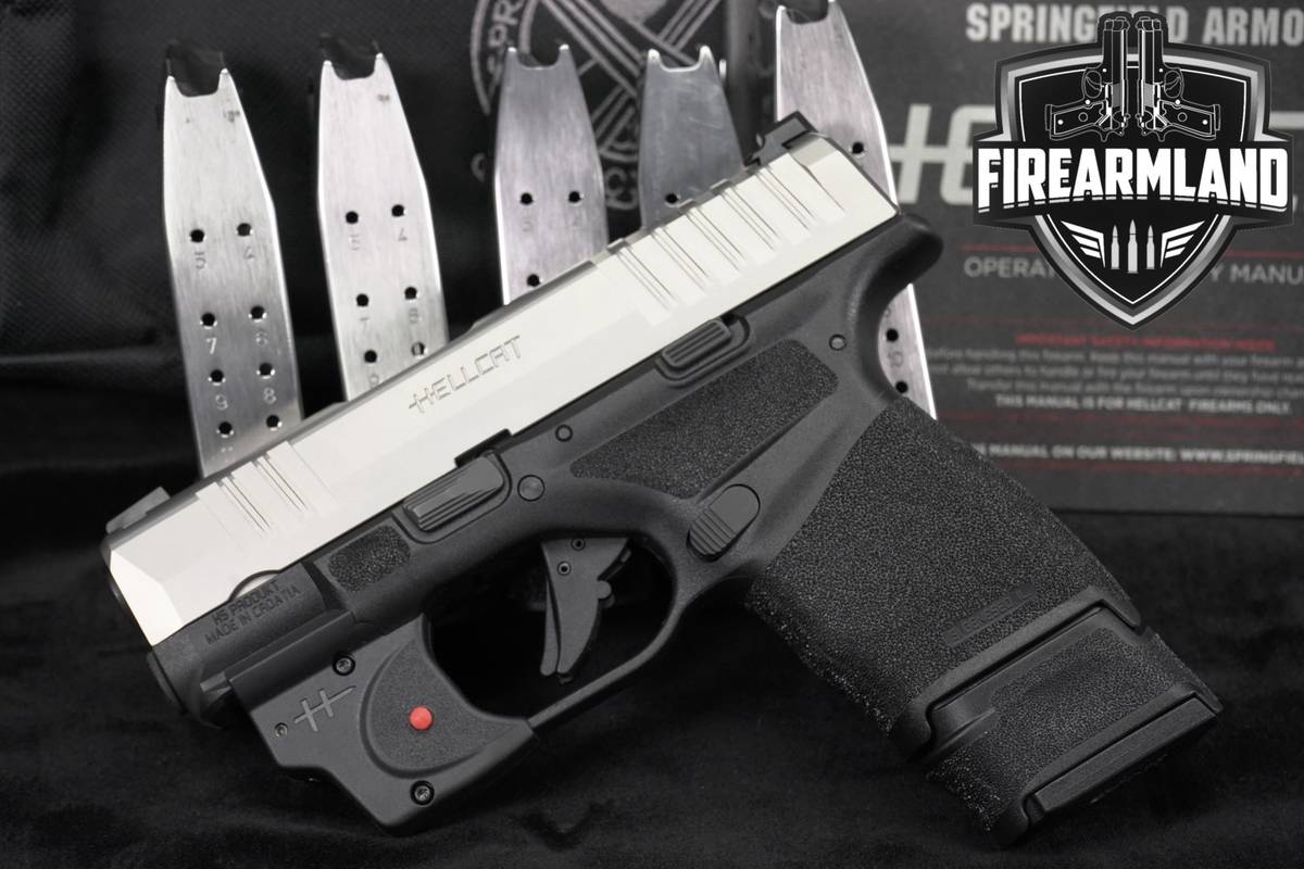 Springfield Armory Hellcat 3" Micro-Compact Two-Tone Stainless +6 MAGS