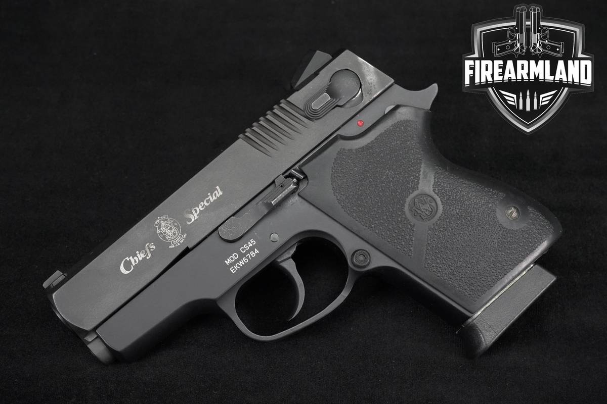 VINTAGE! Smith & Wesson CS45 Chiefs Special 45-ACP 3.25" Stainless