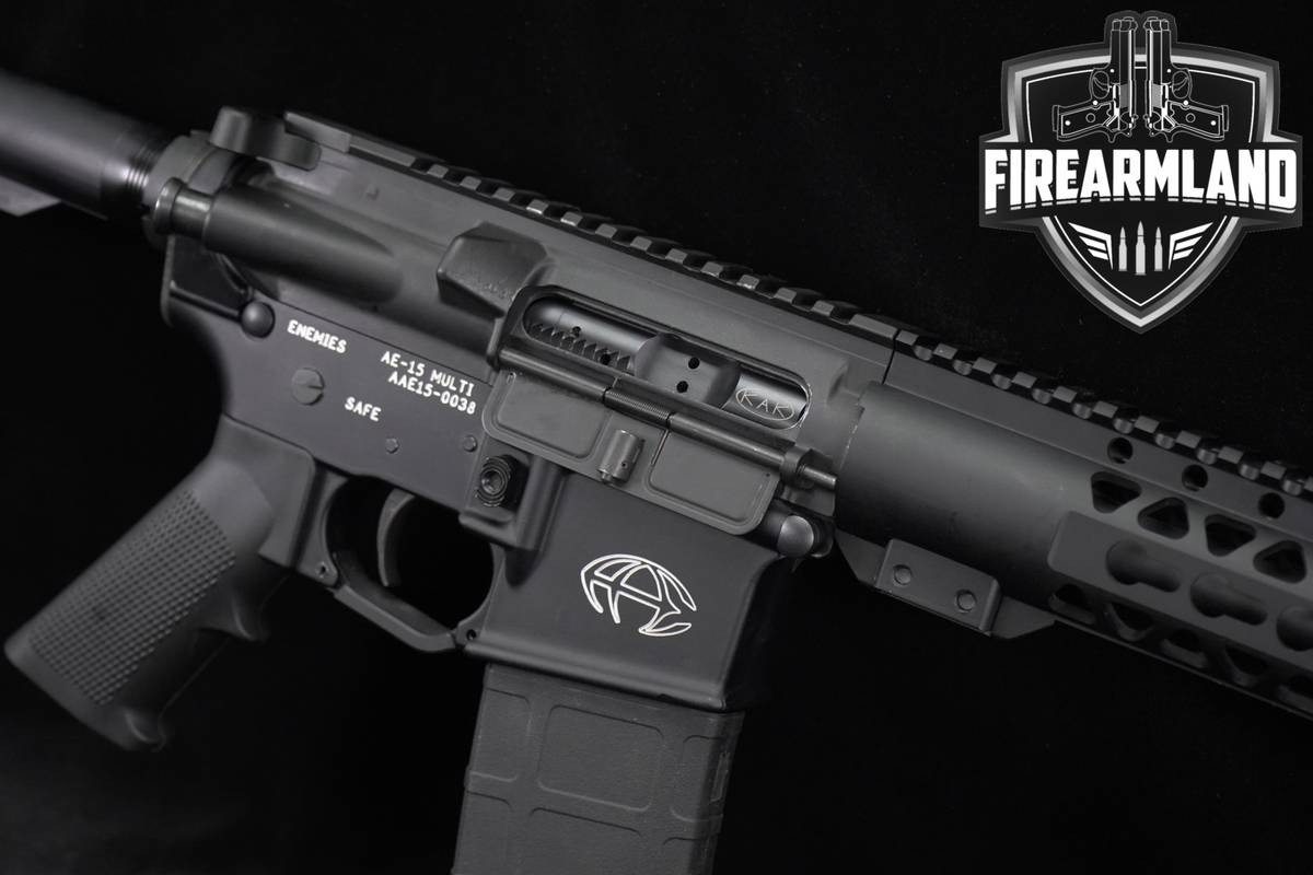 A.A.E AE-15 5.56mm NATO AAE Optics-Ready AR +RAIL +ADJ STOCK +PORT BRAKE