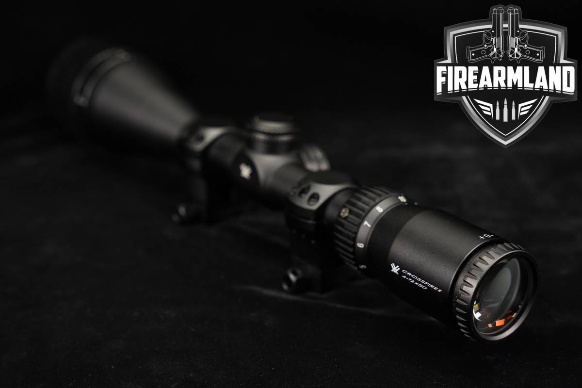 Vortex Optics Crossfire II 4-12x50mm MOA SFP Dead Hold BDC Reticle Scope 2