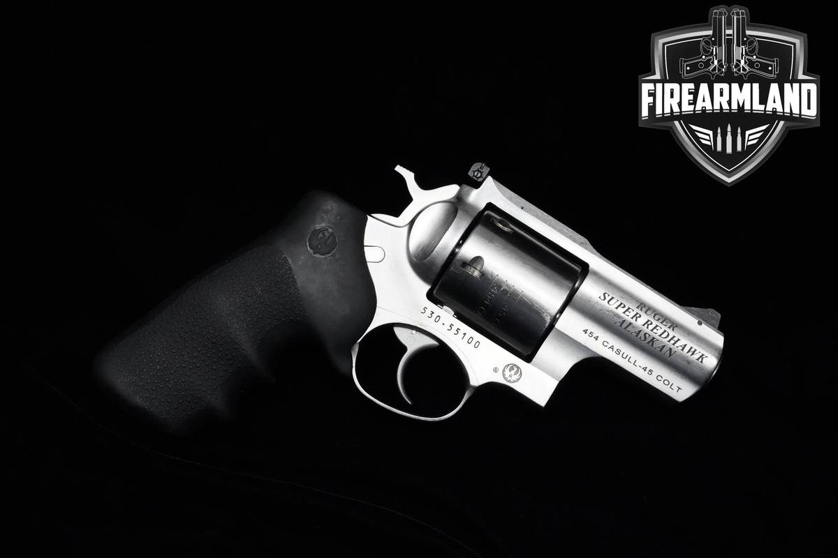 Ruger Super Redhawk Alaskan Satin Stainless Ruger-Super Redhawk +ORIG CASE