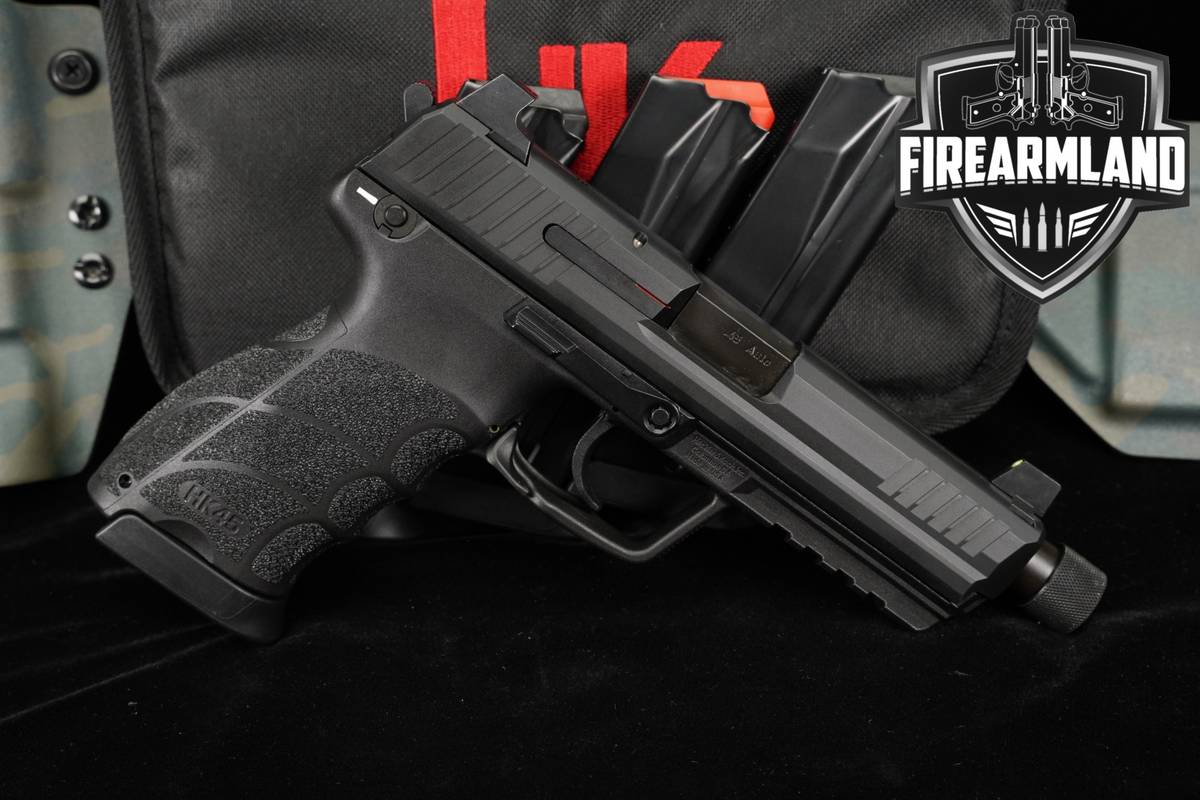 Heckler & Koch HK45 Tactical 45 ACP H&K THREADED +4 MAGS & ORIG BOX