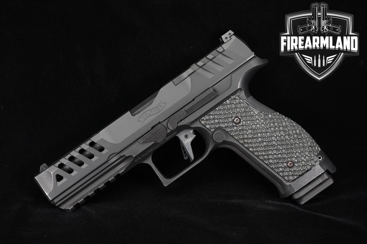 Walther PDP Match Steel Frame 9mm 5" Blued Defense Pistol +3 MAGS & OG CASE
