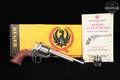1995 Sturm Ruger New Model Single-Six Convertible .22 LR/.22 WMR Brushed Stainless in Very Good Condition Image 2