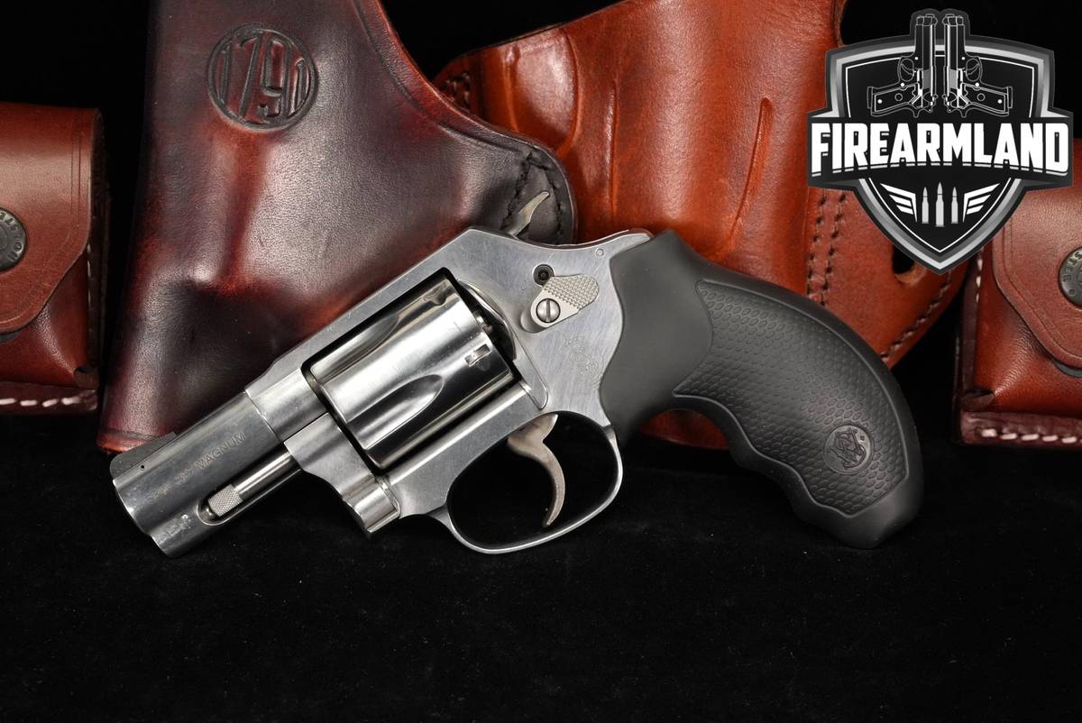 Smith & Wesson Model 60-14 S&W 357 Magnum Brushed Stainless +HOLSTERS